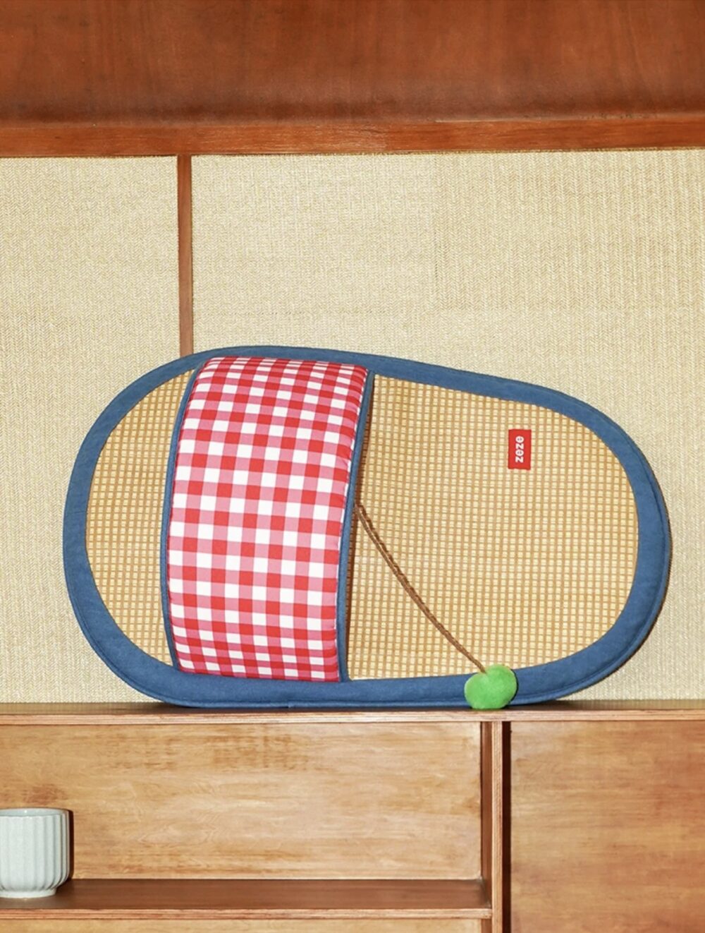 拖鞋造型寵物涼蓆