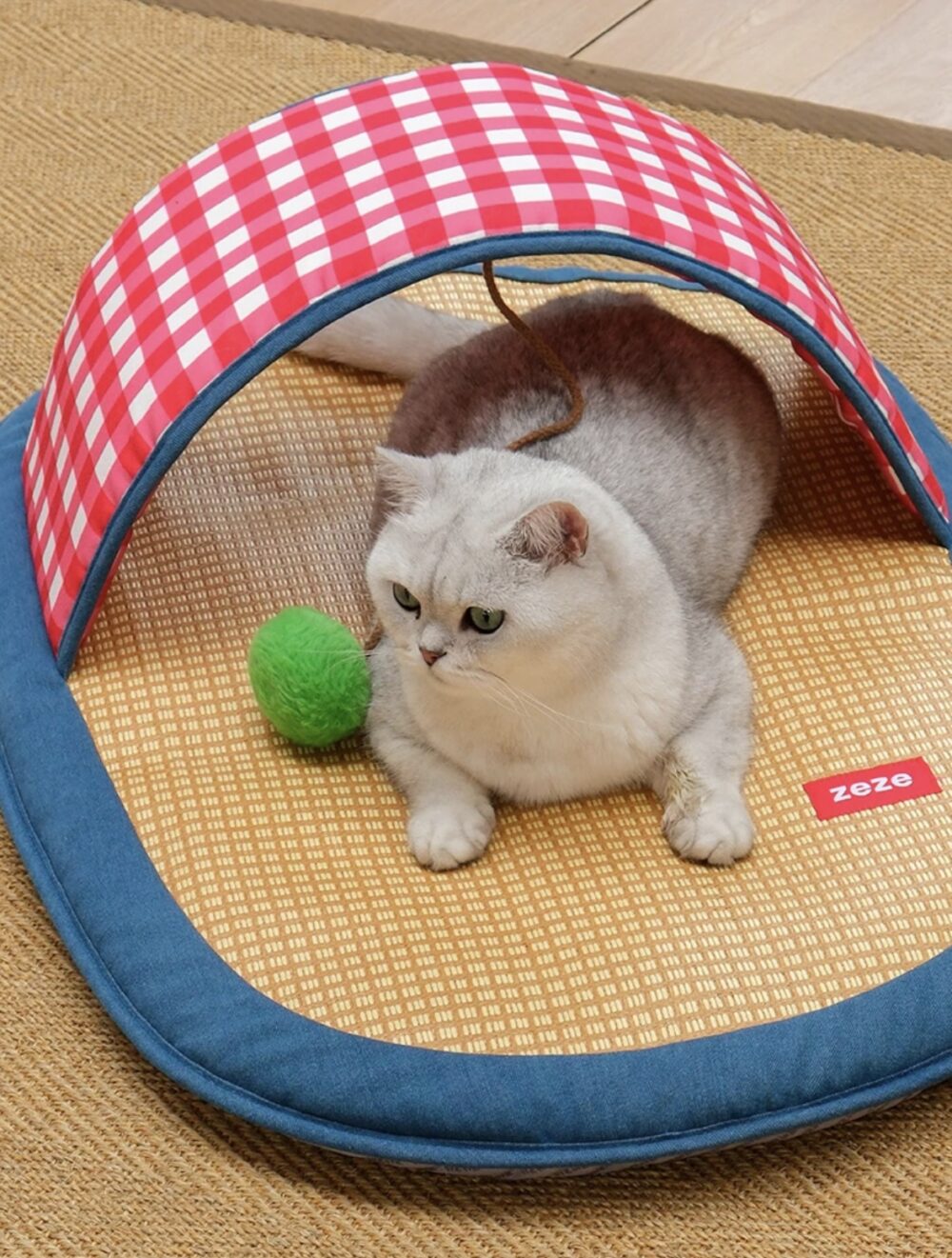 拖鞋造型寵物涼蓆