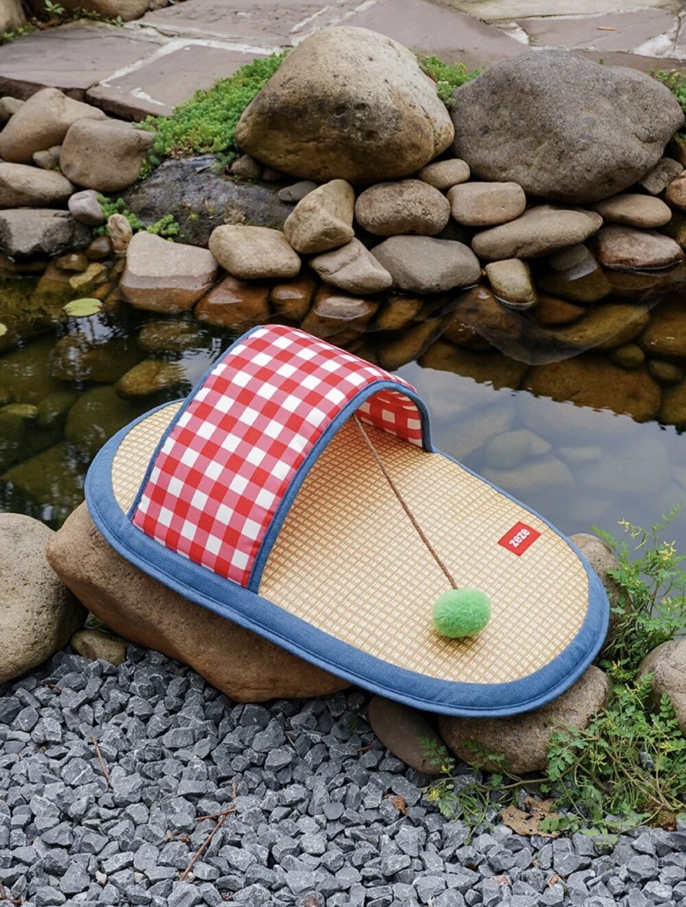 拖鞋造型寵物涼蓆