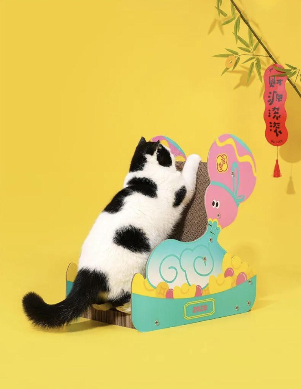 寶葫蘆立式貓抓板