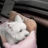 拼色寵物車載沙發