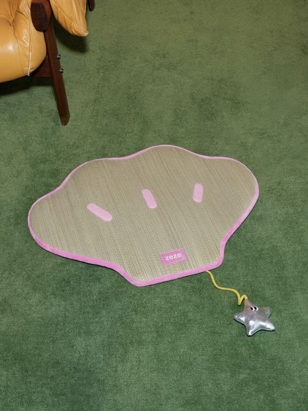 貝殼藺草夏季涼蓆
