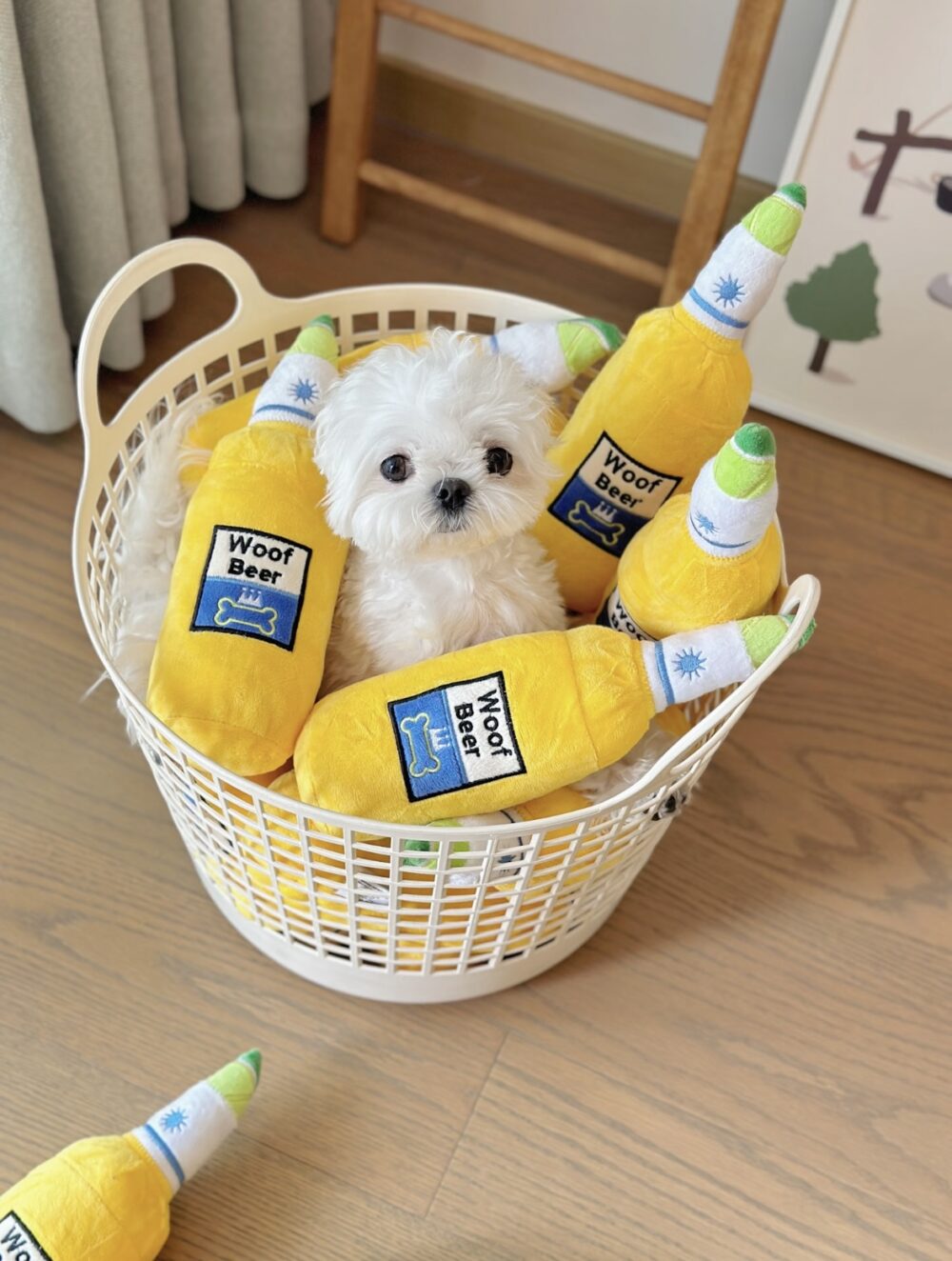 啤酒發聲寵物玩具