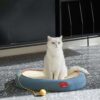 牛仔麻質曲面貓抓板