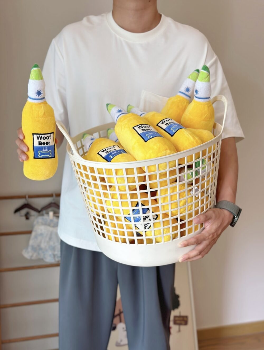 啤酒發聲寵物玩具